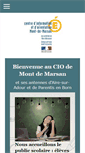 Mobile Screenshot of cio-montdemarsan.org