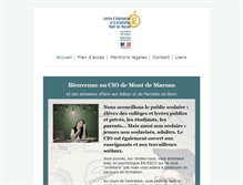 Tablet Screenshot of cio-montdemarsan.org